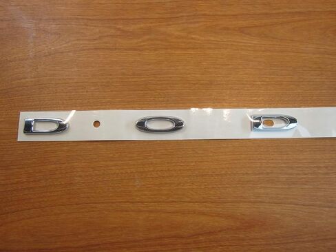 2011-2020 Dodge Journey Charger Durango Rear Decklid/Liftgate Chrome Nameplate in Kuwait