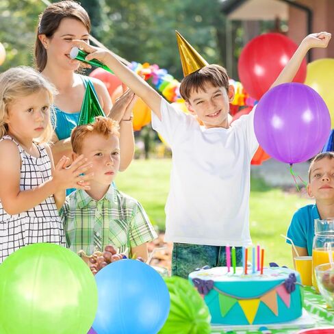 GOLF Punch Balloons,36Pcs Punching Balloon for Kids Heavy Duty Party Favors, Assorted Color Bounce Balloons with Colored Rubber Band Handle for Birthday,Wedding in Saudi Arabia
