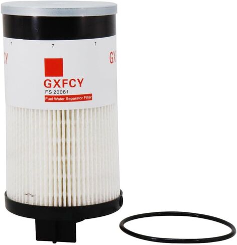 استبدال فلتر فاصل مياه الوقود FS20081 لـ PF46171 L20081 A245007 RH32032 SF57030 متوافق مع محركات 2017 ISB ISL DD5 DD8 (عبوة من 3) in Kuwait