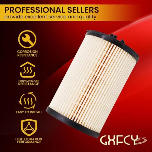 P550824 Fuel Filter Compatible with HC Trucks DT466E Fleetguard Maxx Force Engines Replace for FS19947 WF10149 1878042C91 1878042C92 1878042C93 KX392D PF7978 600149 33994 PFF5548 FS550824(Pack of 4) in Kuwait