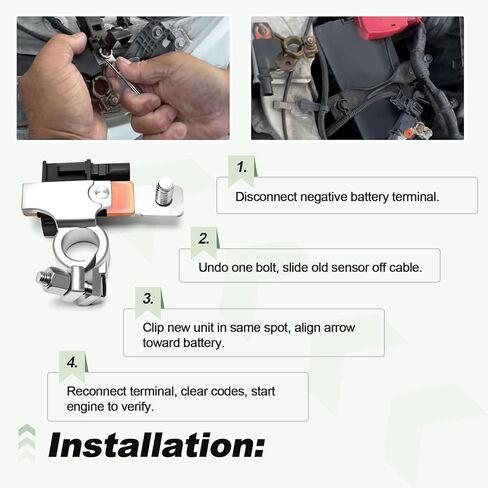 Battery Current Sensor Assembly Compatible with 2016-2019 Odyssey 2017-2019 Ridgeline 2016-2018 Pilot 2014-2024 Acura RDX MDX Replace 38920-TZ5-A02 in Saudi Arabia