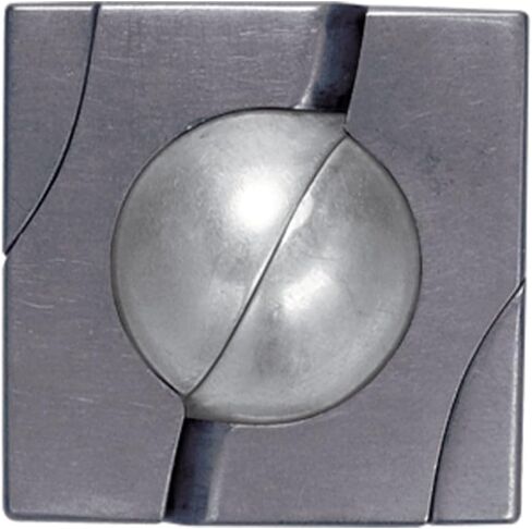 BePuzzled |Marble Hanayama Metal Brainteaser Puzzle Mensa Rated Level 4, for Ages 12 and Up in Saudi Arabia
