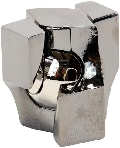 BePuzzled |Marble Hanayama Metal Brainteaser Puzzle Mensa Rated Level 4, for Ages 12 and Up in Saudi Arabia