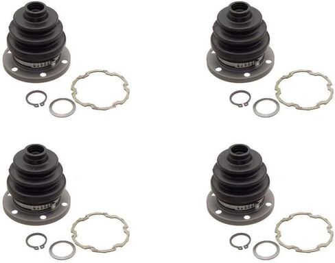 Replacement Set Of 4 Rear Inner Outer CV Axle Boots 300480 for Porsche 911 912 in Kuwait