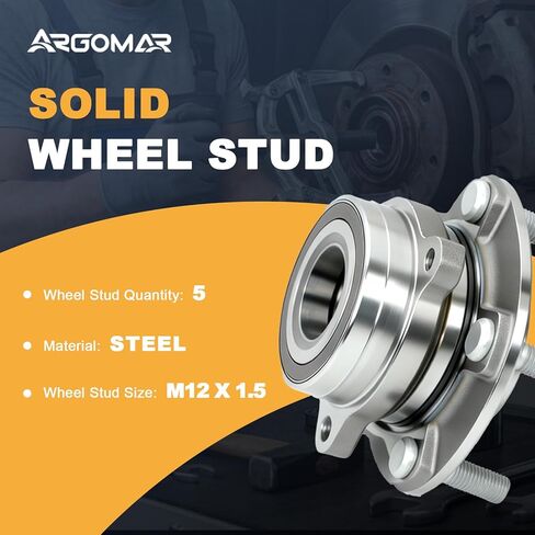 513420 Front or Rear Wheel Hub Bearing Assembly for Hyundai Elantra 2017-2025, Veloster 2019-2021, Kia Forte 2019-2024, NIRO 2017-2025, Rear AWD Kona 2018-2025, Kia Seltos 2021-2025 2 Pack in Saudi Arabia