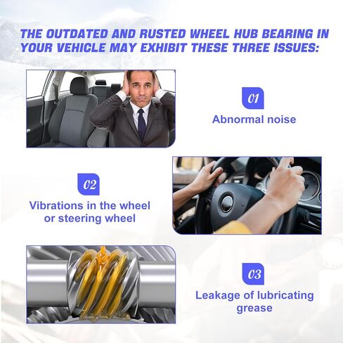 مجموعة محمل محور العجلة الخلفية متوافقة مع Hyundai Azera 2011-2017، Sonata 2010-2014، Tucson 2010-2015؛ كيا كادينزا 2014-2016، أوبتيما 2011-2015، روندو 2008-2012، سبورتاج 2011-2016 in Kuwait