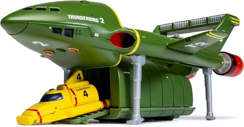 مجموعة Corgi Thunderbirds رقم 2 + 4 CORGI Thunderbirds FAB 2 و4، الطول الإجمالي: تقريبًا. 5.9 بوصة (15 سم) in Kuwait