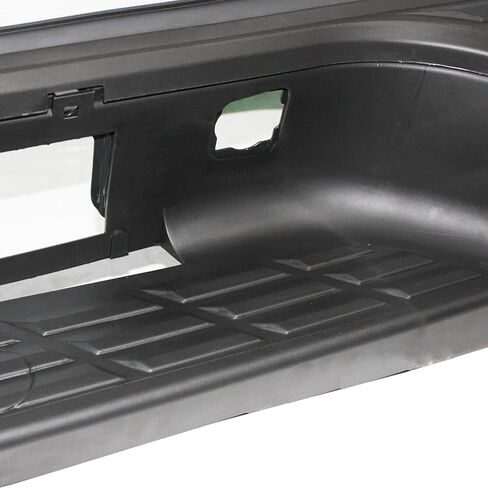 Fit For 2007-2013 Silverado Sierra 1500 Rear Step Bumper Black w/Side Pads No Holes in Kuwait