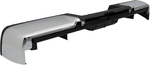 Chrome Steel Rear Step Bumper without Parking Sensor Hole Replacement for 2008-2016 F-250 F-350 F-450 Super Duty in Kuwait