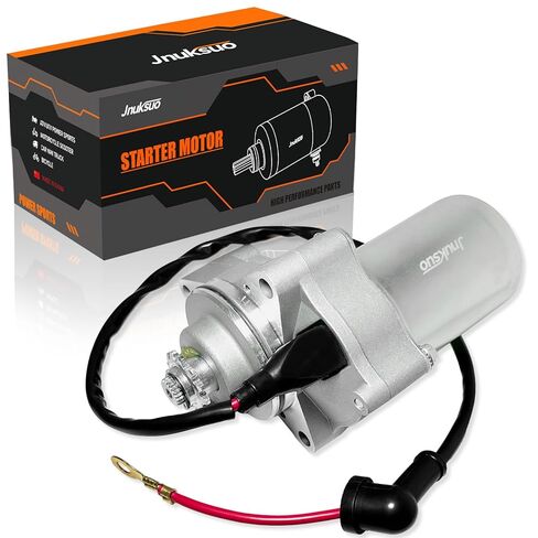 Starter Motor 3 Bolt for 50cc-125cc Chinese ATV Go Kart Pit Dirt Bike | Fits TaoTao Roketa Coolster SunL SSR Jetmoto | Starter with Wire for 4 Stroke Engine Quad 4 Wheeler Dune Buggy (50-70-125cc) in Saudi Arabia