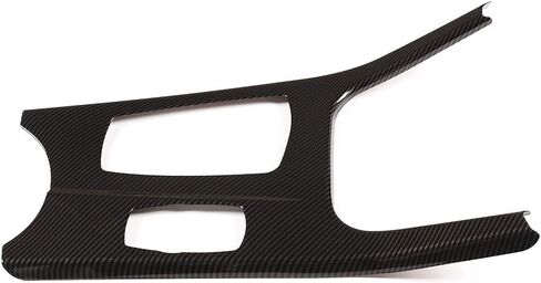 ABS Chrome Car Center Console Protection Gear Shift Decoration Panel Cover Trim Accessories for BMW X3 F252011-2017 /BMW X4 F26 2014 2015 2016 2017 (Carbon Fiber) in Kuwait