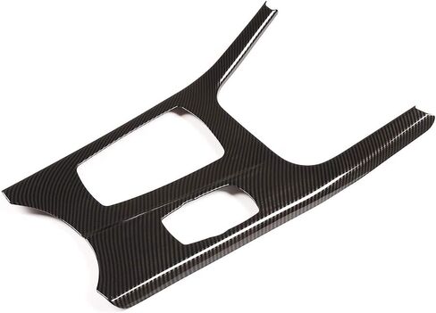 ABS Chrome Car Center Console Protection Gear Shift Decoration Panel Cover Trim Accessories for BMW X3 F252011-2017 /BMW X4 F26 2014 2015 2016 2017 (Carbon Fiber) in Kuwait
