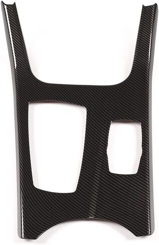 ABS Chrome Car Center Console Protection Gear Shift Decoration Panel Cover Trim Accessories for BMW X3 F252011-2017 /BMW X4 F26 2014 2015 2016 2017 (Carbon Fiber) in Kuwait