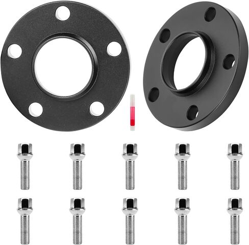 Aeagle 15 مم Hubcentric 5x112 فواصل العجلات 14x1.5 محور تتحمل 66.6 مم لـ E200 E250 E300 C200 C250 Matic A5 S5 A6 S6 A7 A8، قطعتين من الألومنيوم المطروق in Kuwait