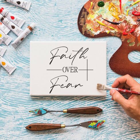Christian Stencil for Painting 6" Bible Verse Stencils Reusable Drawing Templates for Painting on Wood Canvas Fabric in Saudi Arabia