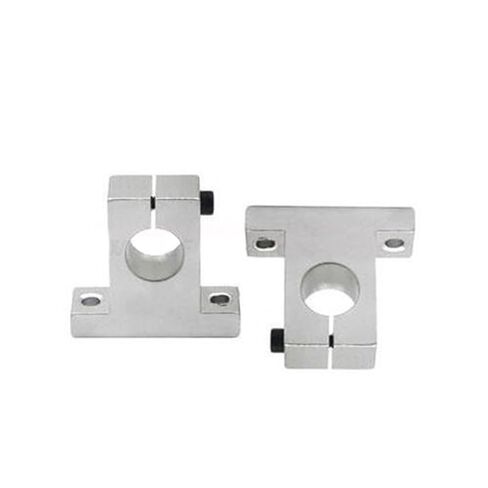 2pcs/lot SK13 SK16 SK20 13mm 16mm 20mm Linear Bearing Rail Shaft Support Table Compatible for CNC Router SH8A 3D Printer Part Industrial Bearings Gears(SK20) in Kuwait