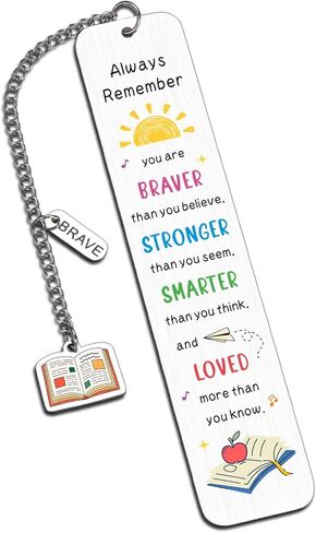 Back to School Supplies for Kids Girls Boys, Kindergarten School Supplies for Kid Girls Teens, Dorm Room Essentials Girl Boys 5th 6th Students, Senior Night Gift Bookmark in Kuwait