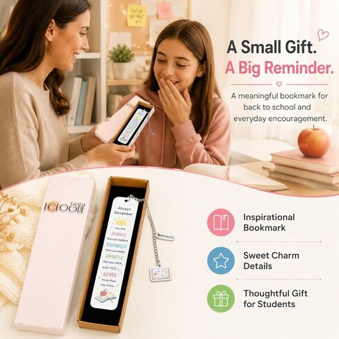Back to School Supplies for Kids Girls Boys, Kindergarten School Supplies for Kid Girls Teens, Dorm Room Essentials Girl Boys 5th 6th Students, Senior Night Gift Bookmark in Kuwait