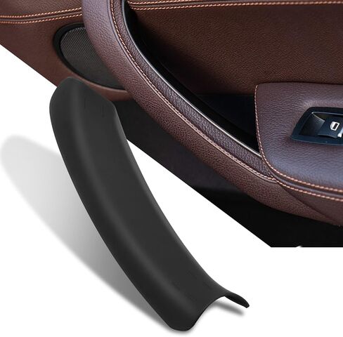 Jaronx Compatible with BMW X3 F25/X4 F26 Door Handle Cover, Left Rear Interior Door Pull Handle Cover for BMW X3 F25 2010-2016, X4 F26 2014-2017 (Black, Right) in Kuwait