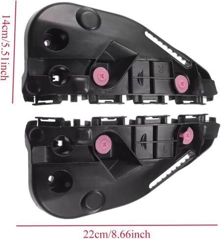 Left Right Front Bumper Bracket Support Holder Replacement Fit for Toyota Hilux 2016 2017 2018 2019 2020 2021 2022 521150K180 in Saudi Arabia
