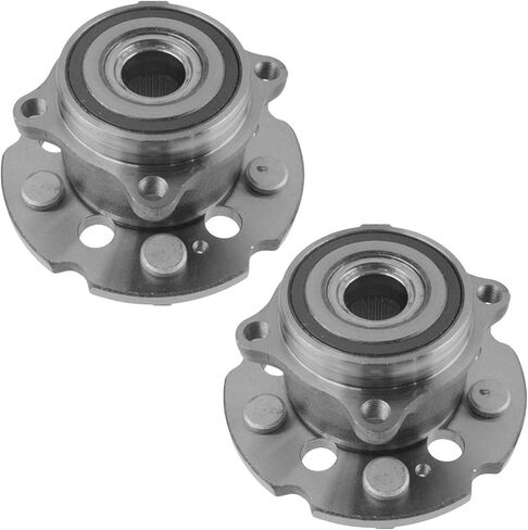 Rear Left and Right Wheel Bearing and Hub Assembly Set 2 Piece Compatible with 2007-2013 Acura MDX 2010-2013 ZDX 2009-2015 Honda Pilot All Wheel Drive in Saudi Arabia