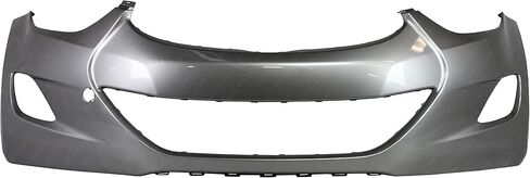 BUMPERS THAT DELIVER - Painted SM Silver, Front Bumper Cover Fascia for 2011 2012 2013 Hyundai Elantra Sedan 11 12 13, HY1000185 in Kuwait