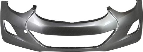 BUMPERS THAT DELIVER - Painted SM Silver, Front Bumper Cover Fascia for 2011 2012 2013 Hyundai Elantra Sedan 11 12 13, HY1000185 in Kuwait