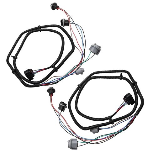 Rear Tail Light Wiring Harness Driver & Passenger Side Compatible with Chevrolet Silverado 1500 2500 3500 2003, 2004, 2005, 2006, 2007 Replace # 16531401, 16531402 in Saudi Arabia