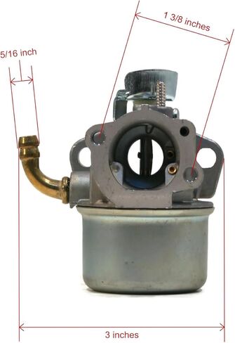 مجموعة المكربن ​​من متجر ROP لـ Briggs & Stratton 110432، 110437، 110452، 110492، 120202 in Kuwait