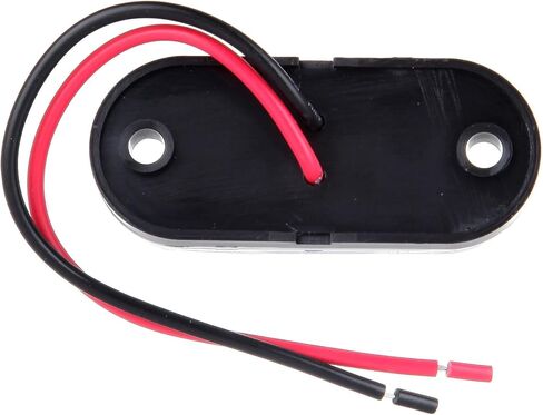 6x واضح 2 ديود LED مقطورة الجانب ماركر ضوء البيضاوي مقطورة تشغيل أضواء مقاوم للماء مقطورة ماركر أضواء Indiors مختومة مقاوم للماء ل RV لكل in Kuwait