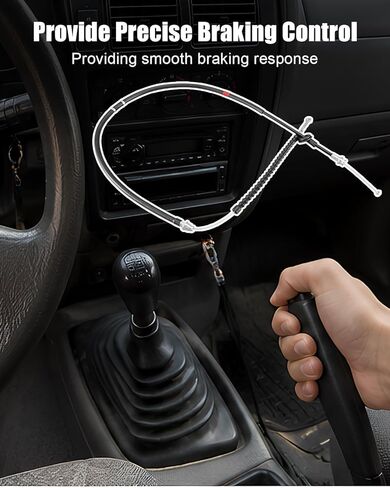 Front Parking Brake Cable Assembly Fit for Toyota Tacoma 1995 1996 1997 1998 1999 2000 2001 2002 2003 2004 Replace 46410-3D010 C660250 in Saudi Arabia