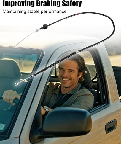Front Parking Brake Cable Assembly Fit for Toyota Tacoma 1995 1996 1997 1998 1999 2000 2001 2002 2003 2004 Replace 46410-3D010 C660250 in Saudi Arabia