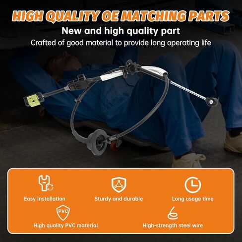 YL3Z-7E395-BA Automatic Transmission Gear Shift Cable Compatible with Ford Expedition 2000-2002,For F-150 Heritage 2004,For F-150 2000-2003 4R70W Automatic Transmission,for Lincoln Navigator in Saudi Arabia