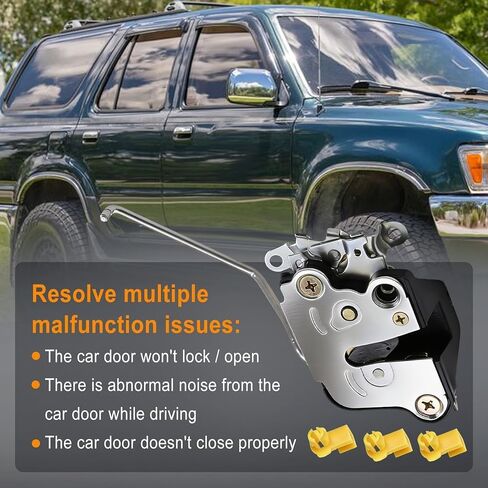 Passenger Side Front Door Lock Latch Right Side Fit for Toyota Hilux Pickup LN85 LN86 1988-1995 for Toyota 4Runner LN105 LN106 1988-1996 Replaces 69310-89120 6931089120 in Saudi Arabia