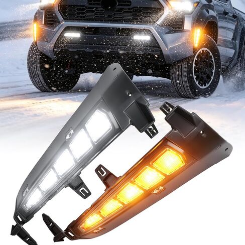 Fender Flare Side Marker Light fit for 2024 2025 2026 Toyota Tacoma sr sr5 Led Turn Signal wheel Arcles Side Marker Lights Accessories (SR5 SR) in Saudi Arabia