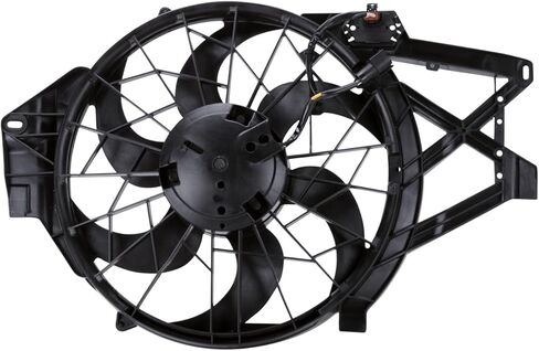 TYC 620650 Cooling Fan Assembly Compatible with 2001-2004 Ford Mustang in Kuwait
