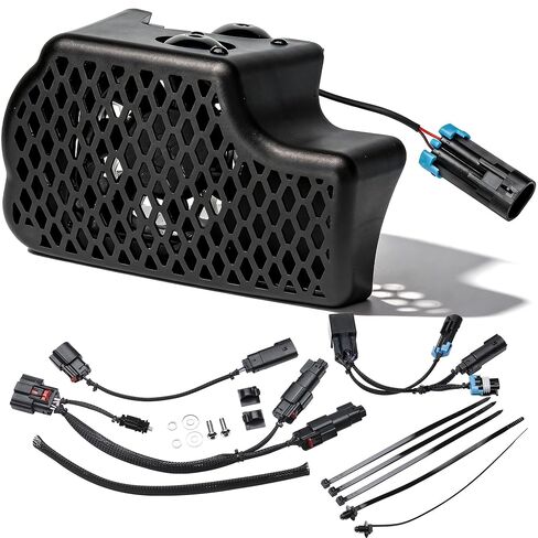 MoKitDora CoolFlow Fan Oil Cooler Cooling Fan for 2017-2024 Harley Touring CVO Road Street Glide Custom Ultra FLHX FLHXSE FLTRXSE FLTRX FLHXU in Kuwait