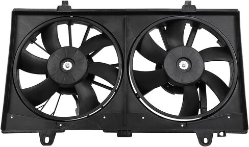 Cooling Fan 2007-2012 for Nissan Sentra Base 2.0L 2007-2012 for Nissan Sentra Custom 2.0L 621770 67450239 NI3117101 Driver Passenger Side/LH RH Cooling Fans Assembly in Saudi Arabia