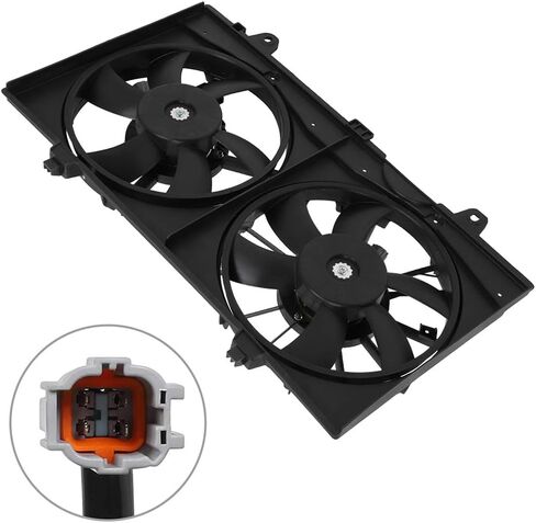 Cooling Fan 2007-2012 for Nissan Sentra Base 2.0L 2007-2012 for Nissan Sentra Custom 2.0L 621770 67450239 NI3117101 Driver Passenger Side/LH RH Cooling Fans Assembly in Saudi Arabia