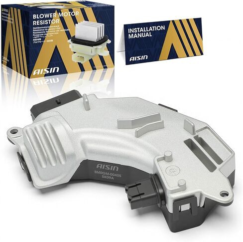 AISIN AFTERMARKET BMRGM-00405 مقاوم محرك منفاخ HVAC - متوافق مع Saab 9-3 2004-2011، 9-3X 2010-2011 in Kuwait