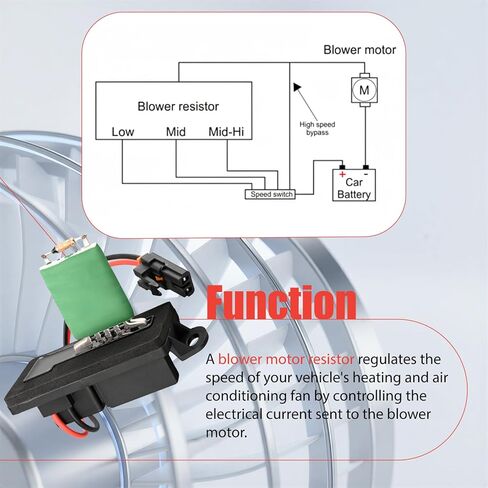 27761-2Y000 مقاوم محرك سخان HVAC متوافق مع Altima 2002-2006 I30 2000-2001 I35 2002-2004 Maxima 2000-2008 in Kuwait