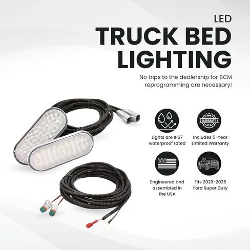 مجموعة مصابيح السرير LED Starkey - متوافقة مع Ford Super Duty 2023-2026 in Kuwait