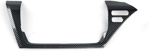 Car Air Vent Frame Center AC Trim Carbon Color ABS Decal Sticker Compatible with 8th Gen Toyota Camry XV70 Accessories - for 2021-2024 ONLY in Saudi Arabia