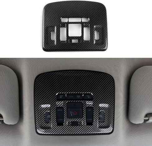 Car Air Vent Frame Center AC Trim Carbon Color ABS Decal Sticker Compatible with 8th Gen Toyota Camry XV70 Accessories - for 2021-2024 ONLY in Saudi Arabia