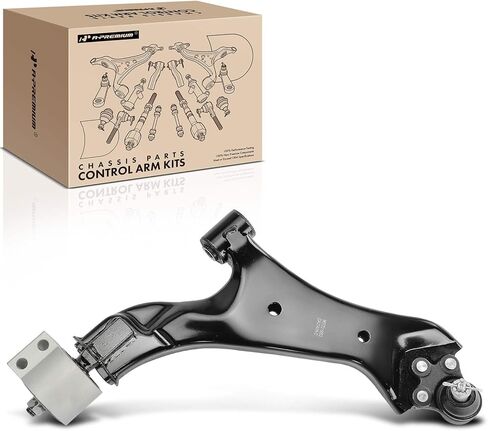 A-Premium Front Right Lower Control Arm with Ball Joint & Bushing, Compatible with Chevrolet Equinox 2010-2017 & GMC Terrain 2010-2017 in Kuwait