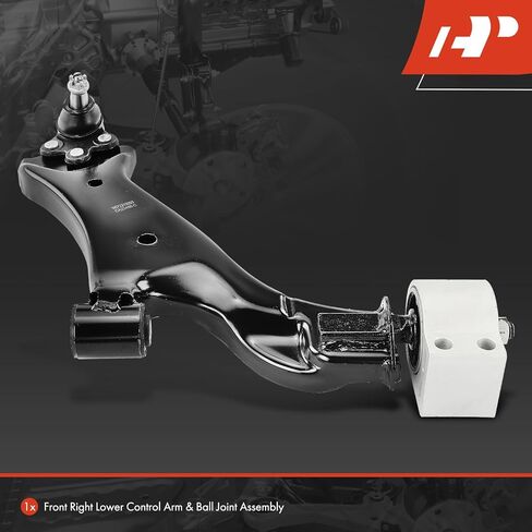 A-Premium Front Right Lower Control Arm with Ball Joint & Bushing, Compatible with Chevrolet Equinox 2010-2017 & GMC Terrain 2010-2017 in Kuwait