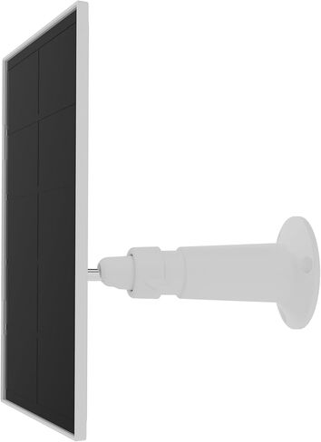 Lorex Solar Panel for Battery-Operated Cameras | 4.5 Watt | USB C and Micro-USB Adaptor | High-Efficiency | Non-Stop Power | Weatherproof | Flexible Setup in Kuwait