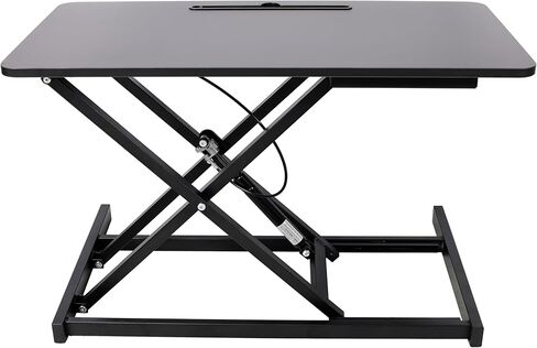 Gecheer Adjustable Height Standing Desk Converter with Keyboard Tray for Ergonomic Monitor Setup in Saudi Arabia
