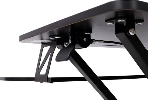 Gecheer Adjustable Height Standing Desk Converter with Keyboard Tray for Ergonomic Monitor Setup in Saudi Arabia