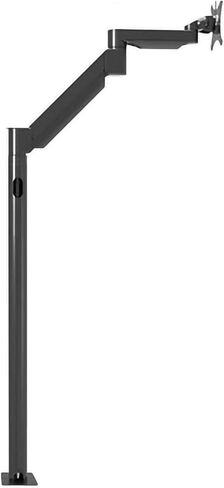 Ground Monitor Bracket, Universal Tv Head Stand, Side/Ground Installation Options,Stand Desk Riser Monitor Stand Mount,Black-Side Installation in Kuwait